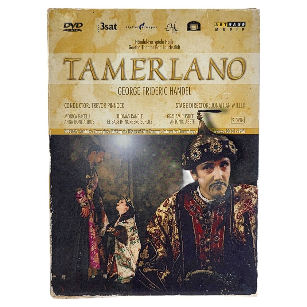 Arthaus Musik Handel Tamerlano 2 DVD Classical Opera